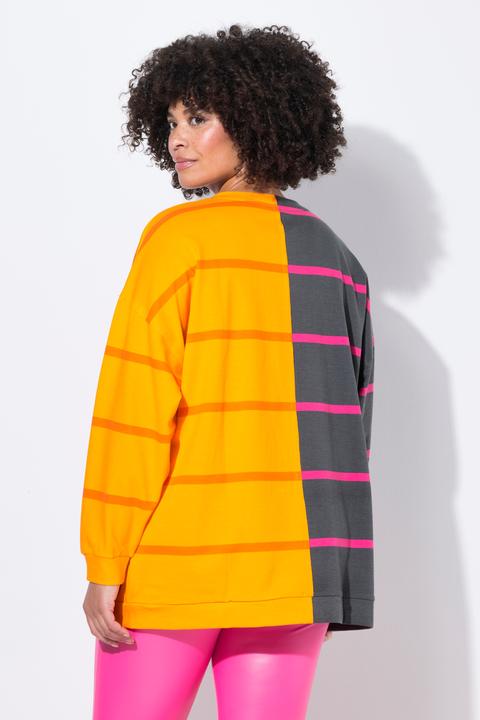 Produktbild Angel of Style Sweatshirt, oversized, Streifenmix (56)