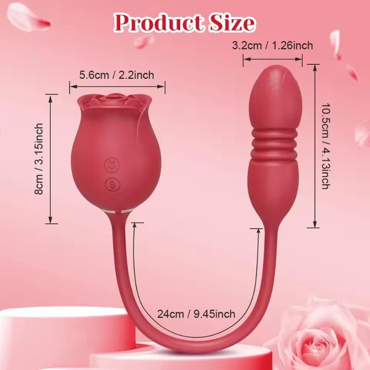 Actual product image Jiuai Dreifach-Stimulationsvibrator