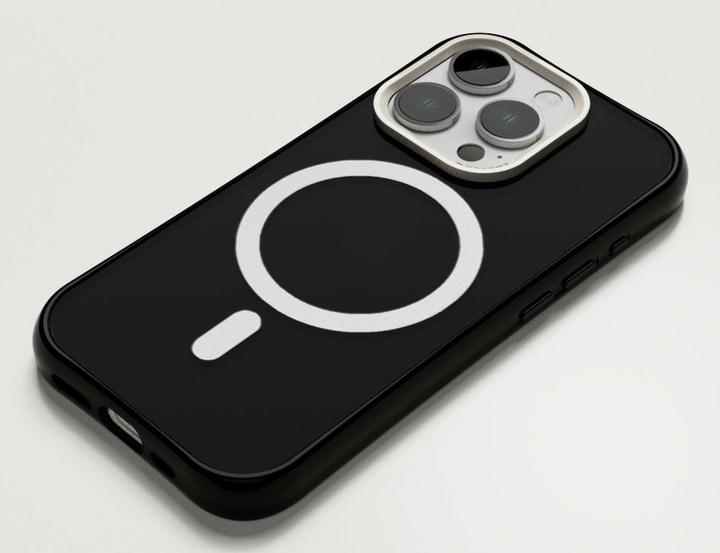 Produktbild Nudient Back Cover Form MagSafe iPhone 15 Pro Black (Apple iPhone 15 Pro)