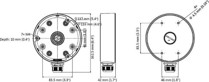 Immagine prodotto Hikvision DS-1280ZJ-DM21 Scatola di connessione