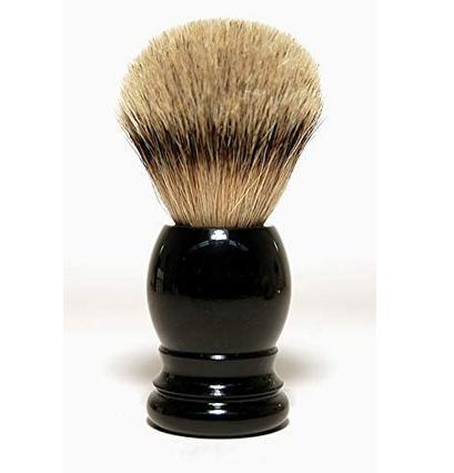 Actual product image Hans Baier Exclusive Hans Baier Shaving Brush Silver Point Black (Shaving brush)