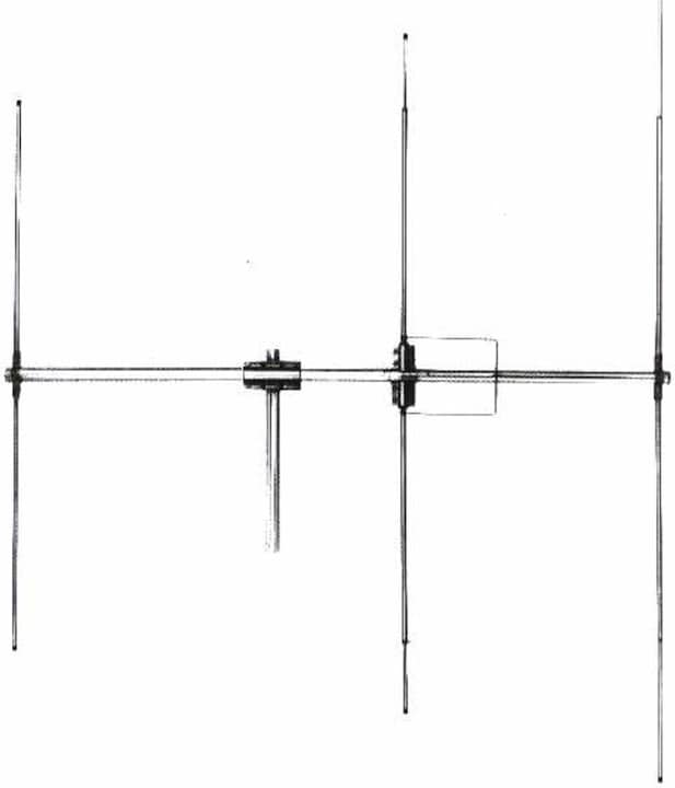Produktbild Lemm Einfache CB-Antenne DIRETTIVA D3, 3 Elemente, 26-30 MHz, 1200 W, Gewinn 9 dB, Länge 270 cm, Win