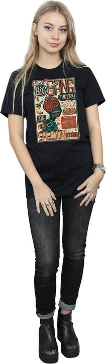 Produktbild Big Bang Theory Infografik Poster Baumwolle Boyfriend TShirt (M)
