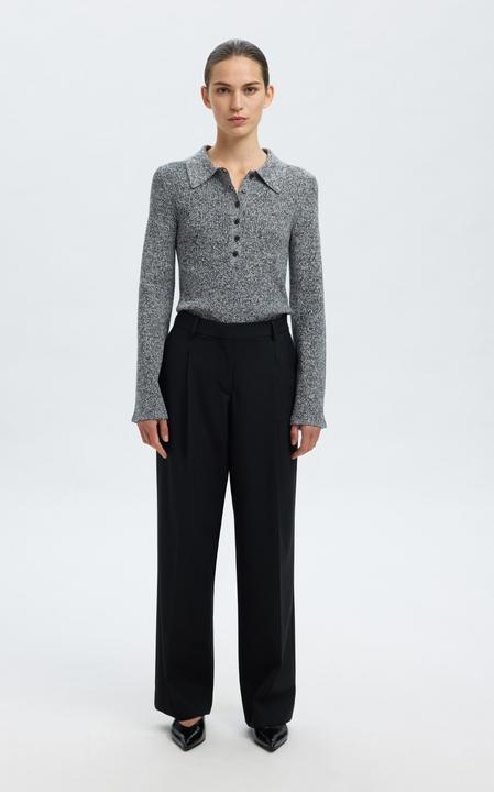 Immagine prodotto Selected Femme Viskosemix Polohemd aus Strick (M)