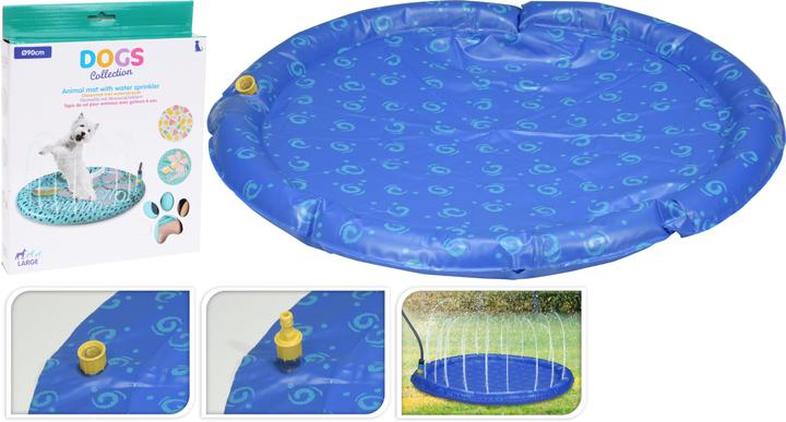 Actual product image Koopman Water spray mat for animals 90 x 90 x 3 cm