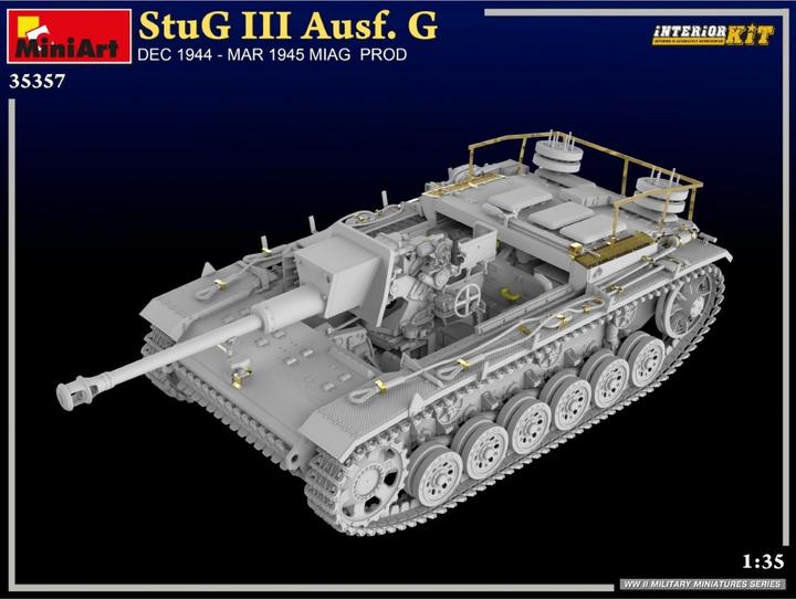 Produktbild 1:35 Dt. StuG III Ausf.G 1944 MIAG Int.