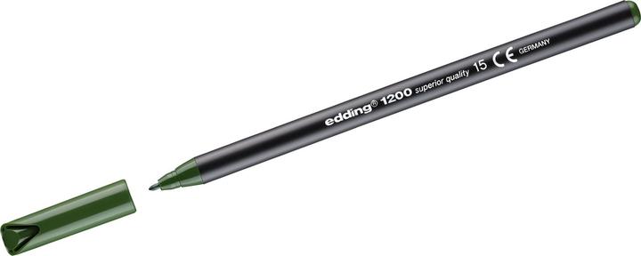 Produktbild Edding Filzstifte 1200 Olive (5 Stück) (5 x)