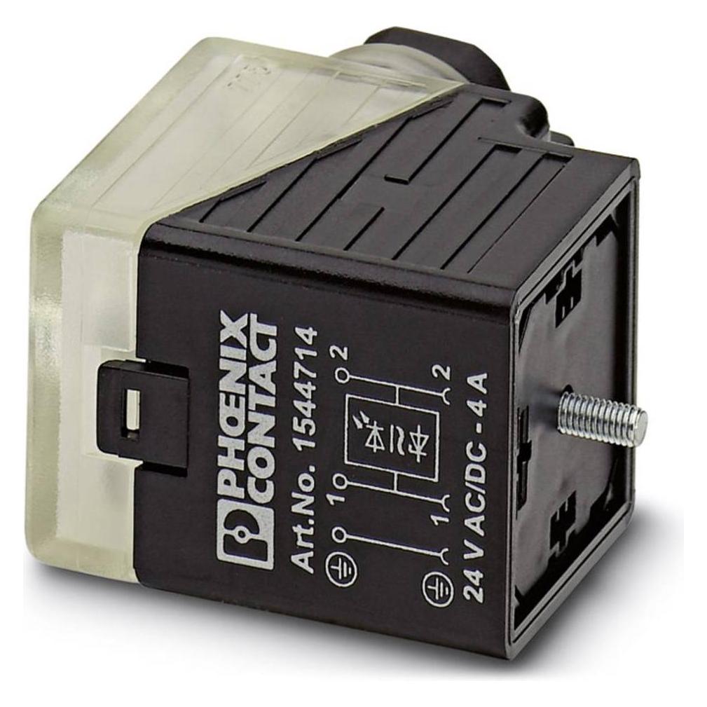 Phoenix Contact SACC-V-3CON-M16/A-1L-S - Venti, Elektronikkabel + Stecker, Transparent