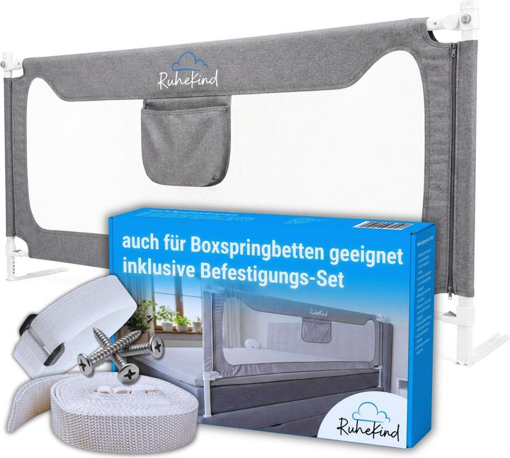 Ruhekind Rausfallschutz für Boxspringbetten (180 x 180 x 70 cm)