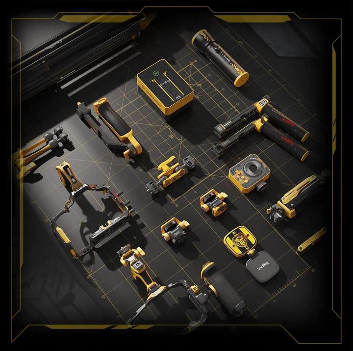 Image du produit SmallRig Sling Handle für DJI RS (BumbleBee Edition (Poignée Gimbal)