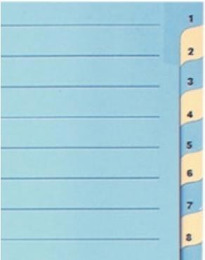 Actual product image Biella Register Cardboard coloured