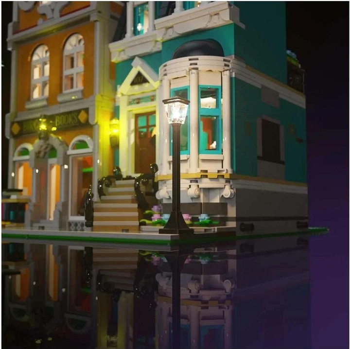 Actual product image Light my bricks LMB 2.0 LEGO® 10270# Bookshop Light Kit