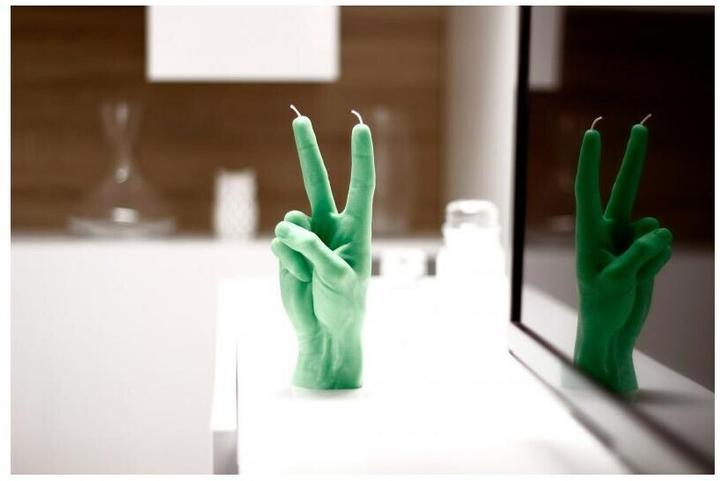 Image du produit Candle Hand Victoire (1 pcs)