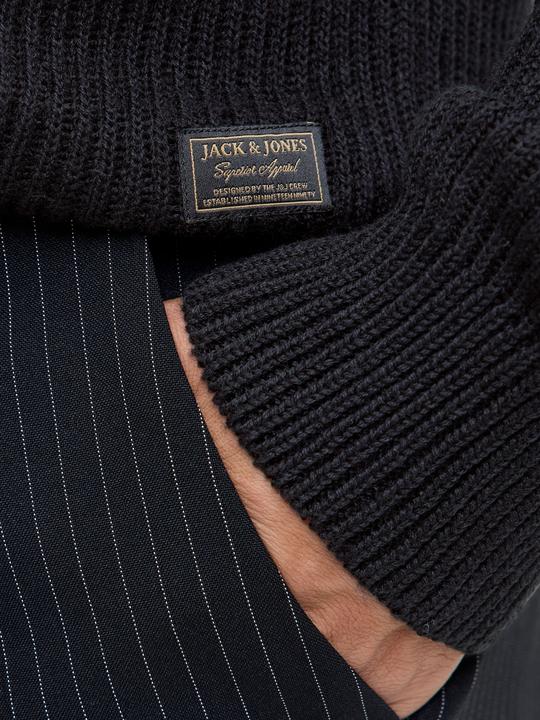 Actual product image Jack & Jones Einfarbig Strickpullover Strickpullover (L)