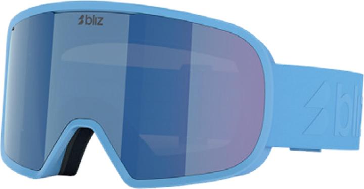 Brown w Blue multi, Matte Blue