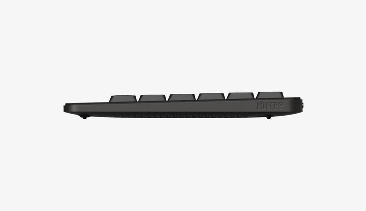 Actual product image Lofree OE920 EDGE 84-Key dual mode low-profile mechanical keyboard-Volcano Gray (US)