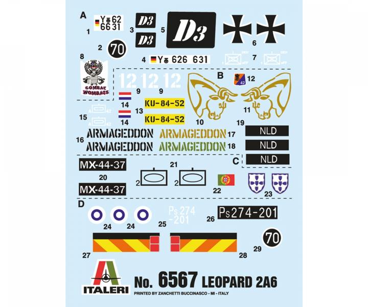 Immagine prodotto 1:35 Leopard 2A6