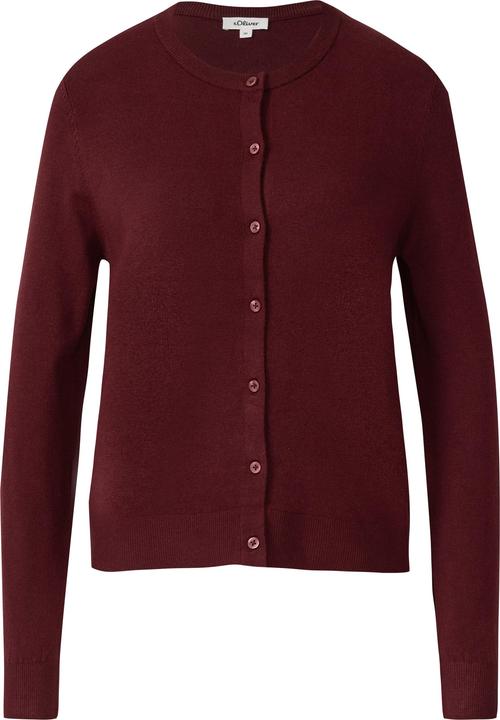 Produktbild s.Oliver Strickjacke Feinstrickcardigan aus Viskosemix (40)