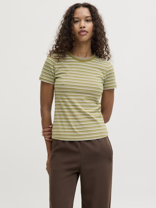 Actual product image JJXX Jxgigi Str Ss Stripe Tee Jrs Sn (L)