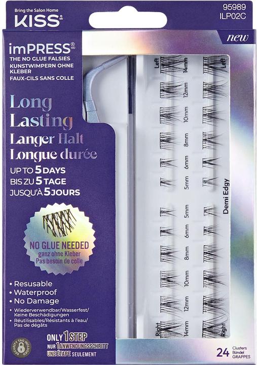 Actual product image KISS Long Lasting (Artificial eyelashes)