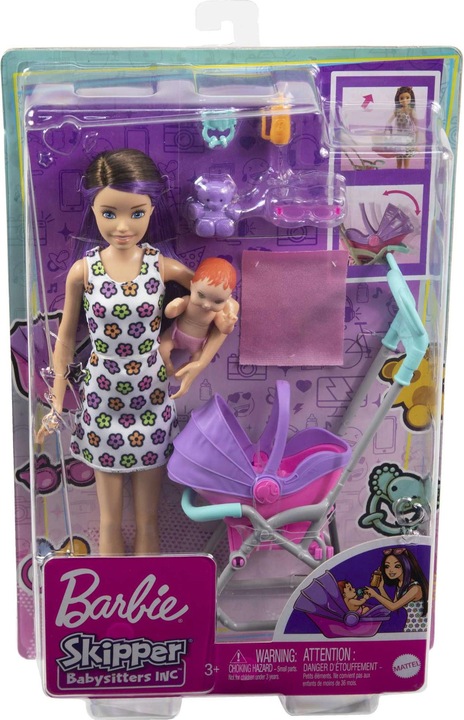 Image du produit Barbie Skipper Babysitters