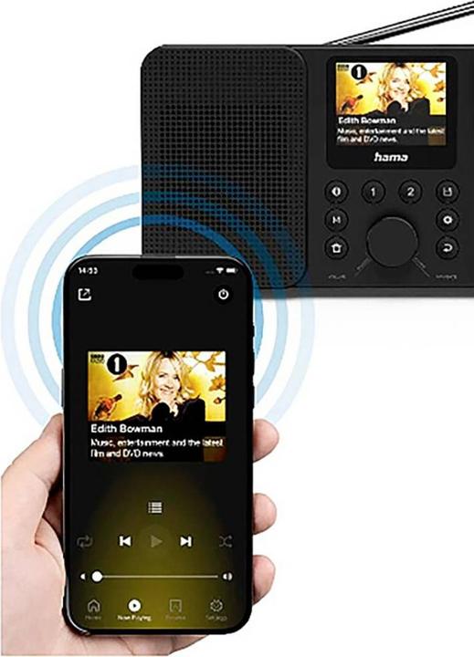 Actual product image Hama DIR10 (Web radio, DAB+, DAB, FM, Bluetooth, Wi-Fi)
