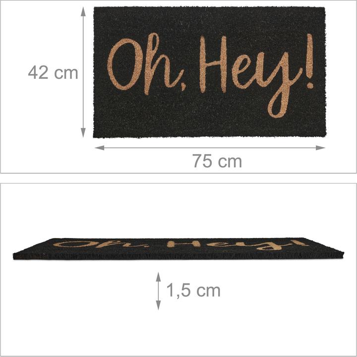 Image du produit Relaxdays Tapis de sol (75 x 42 x 1.5 cm)