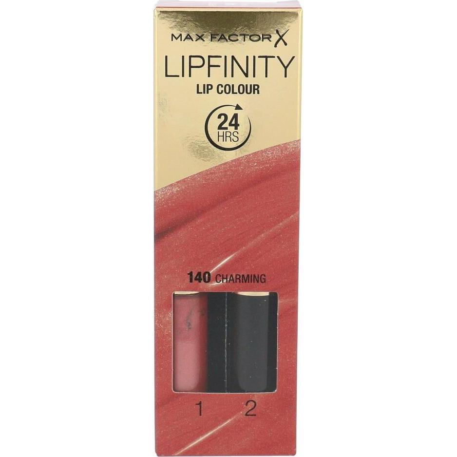 Thumbnail - Max Factor, Lippenstift + Lipgloss, Lipfinity (140 Charming)
