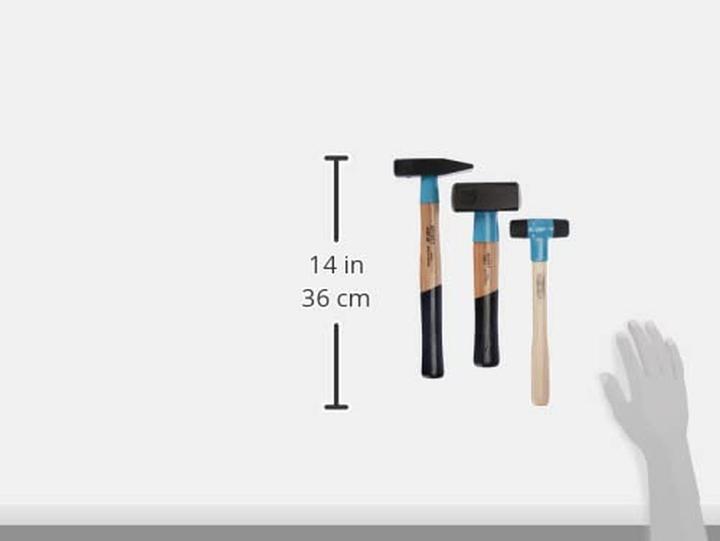 Image du produit HAZET Jeu de marteaux 163-464/3 ∙ Nombre d'outils : 3 (2090 g)