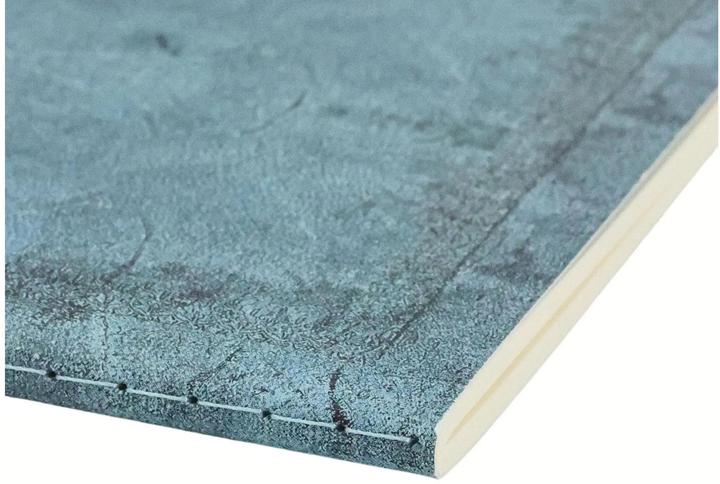 Actual product image Paperblanks Notebook Riviera blue A6, lined, blue (A6, Lined, Soft cover)