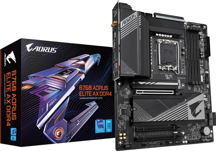 Produktbild Gigabyte B760 A ELITE AX (LGA 1700, Intel B760 Express, ATX)