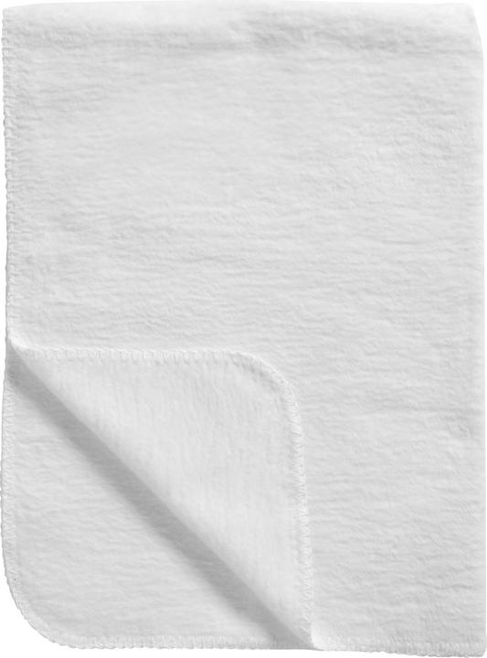 Meyco Baby blanket woven plain - white - 75x100cm (75 x 100 cm)