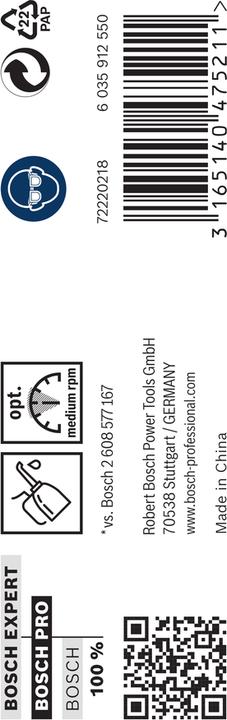 Image du produit Bosch Professional Zubehör Foret hélicoïdal PRO Metal HSS-G, 9,2 x 81 x 125 mm (9,2 mm)