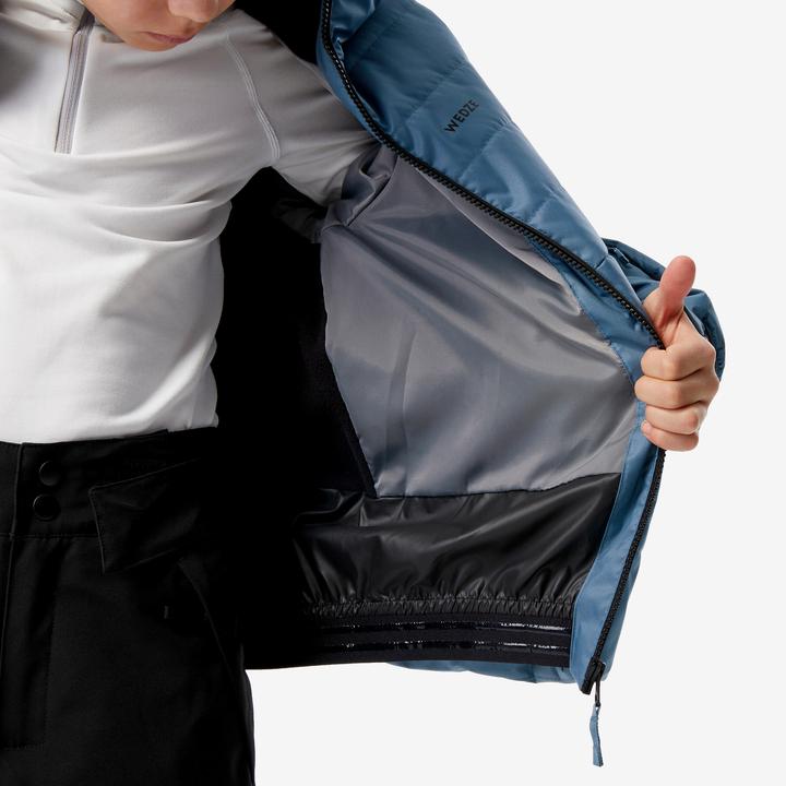 Produktbild Wedze Skijacke Kinder Piste - 100 warm blau (140)