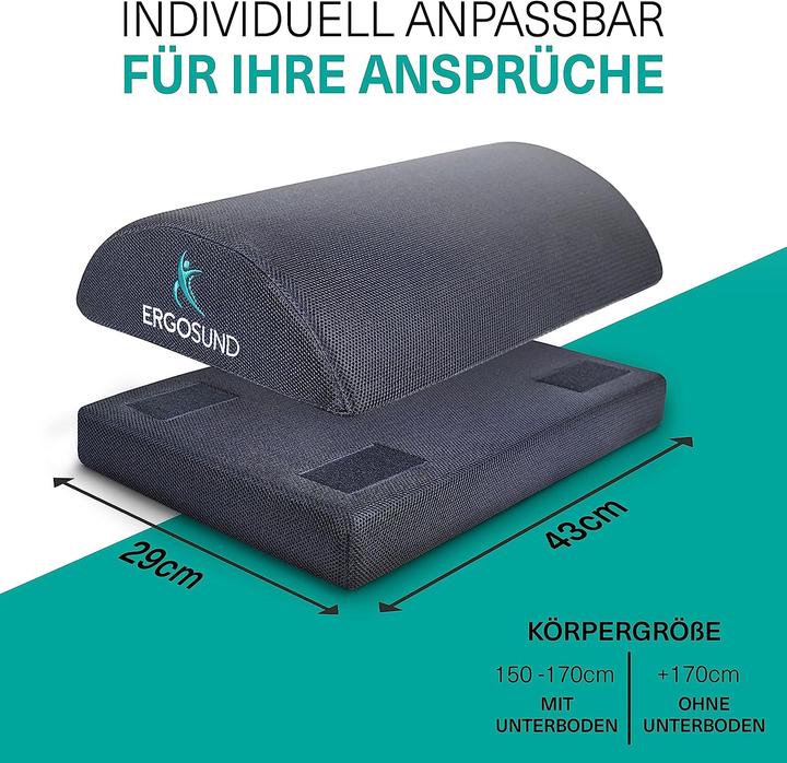 Image du produit Ergosund Repose-pieds (43 x 29 x 15 cm)