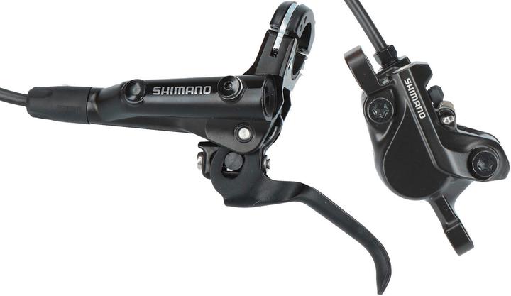 Produktbild Shimano Scheibenbremsen-Set BR-MT500 VO m/BL-MT501 PM 1000mm Resin Bremsbel. Box (Vorderradbremse, Bremsset, 2)