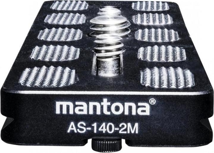 Actual product image mantona AS-140-2M (Tripod quick-release plate)
