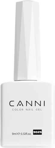 Actual product image Canni Gelcoat 9025 UV/LED (White, Gel-Effect Nail Polish)
