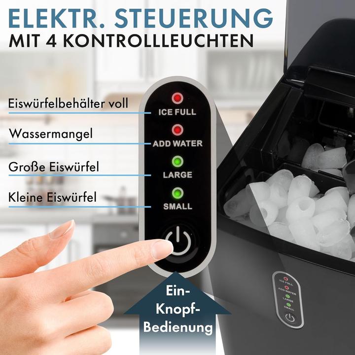 Produktbild Clatronic EWB 3798schwarz Eiswürfelbereiter 1.1l