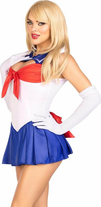 Actual product image Leg Avenue Kostãoem Sexy Sailor Multicoloured S (S)