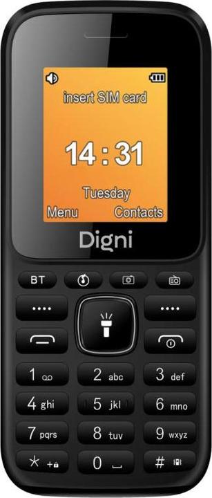 Image du produit Estar Téléphone portable Digni Mini, 32 MB, noir (1.77", 0.30 Mpx)