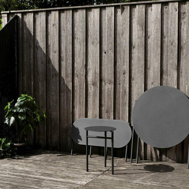 Actual product image Zone Denmark Disc stool 33 x 45 cm, black