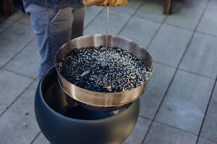 Actual product image Höfats MOON 45 Ash tray extension