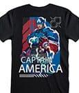Produktbild Heroes Inc Marvel Rivals T-Shirt Captain America Grösse S (S)
