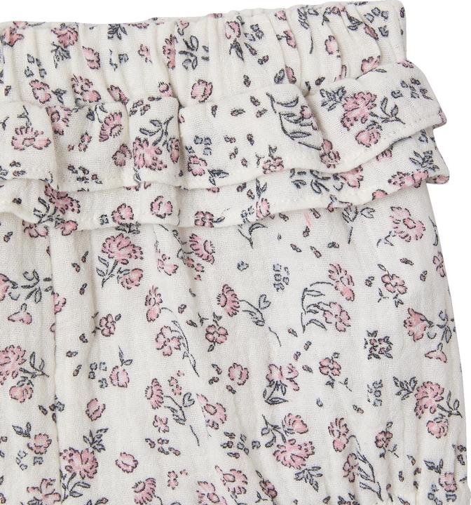 Produktbild Vertbaudet Mädchen Baby-Set: Shorts & Haarband mit Blumenmuster (62)