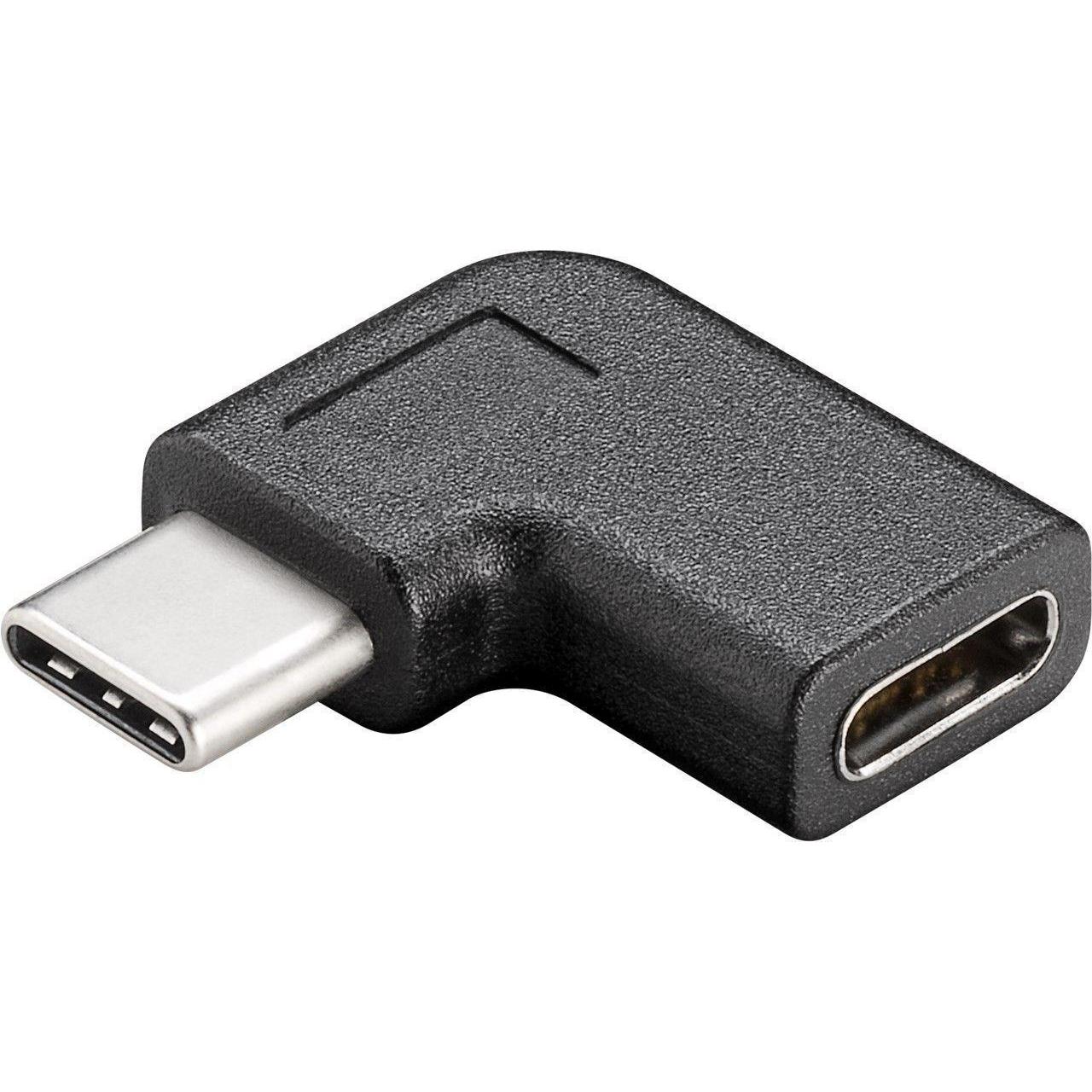 Thumbnail - MicroConnect USB C – USB C (USB Typ-C), Data + Video Adapter, Schwarz