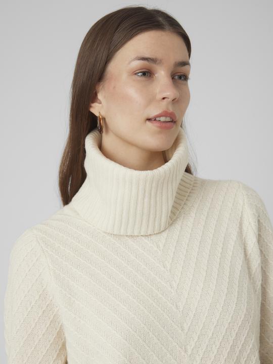 Produktbild Vero Moda VMANJASTINNA LONG COWL PULLOVER GA EXC Strickpullover (XS)
