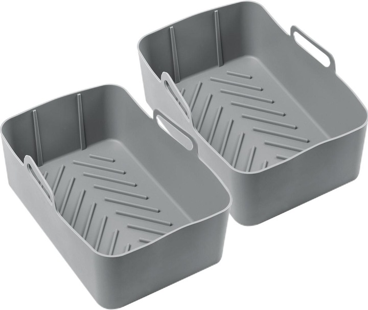 Produktbild Casativo Dual-Zone Heissluftfritteuse, Doppelkorb, 2x 4,5 l, inkl. Silikonformen
