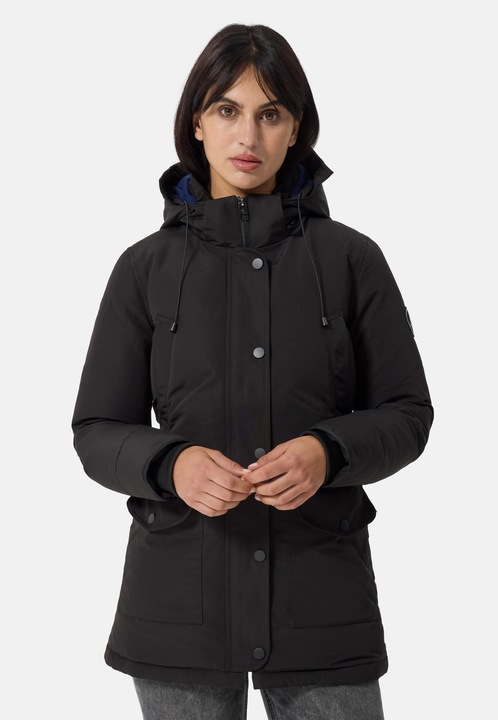 Produktbild Cash-Mere Daunenparka Mantel mit Kapuze und Kaschmirfutter (S)