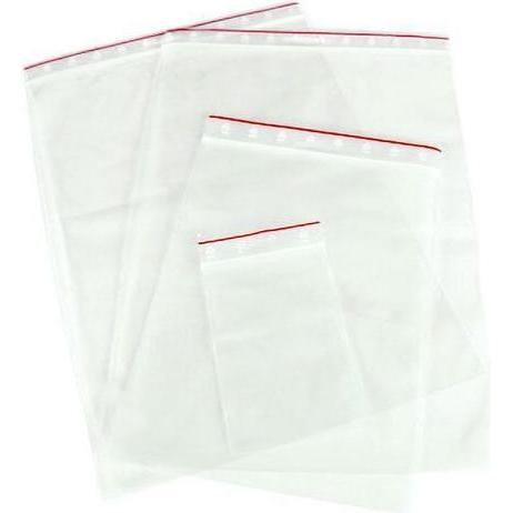 Markenlos Wiederverschlussbeutel 120x50mm PP Transparent, Lebensmittelverpackung, Transparent